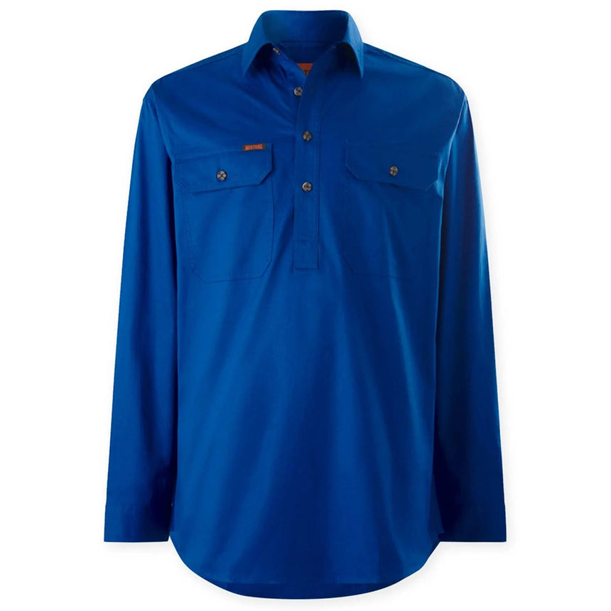 Mustang Signature Closed Front Workshirt Shirts Hard Yakka