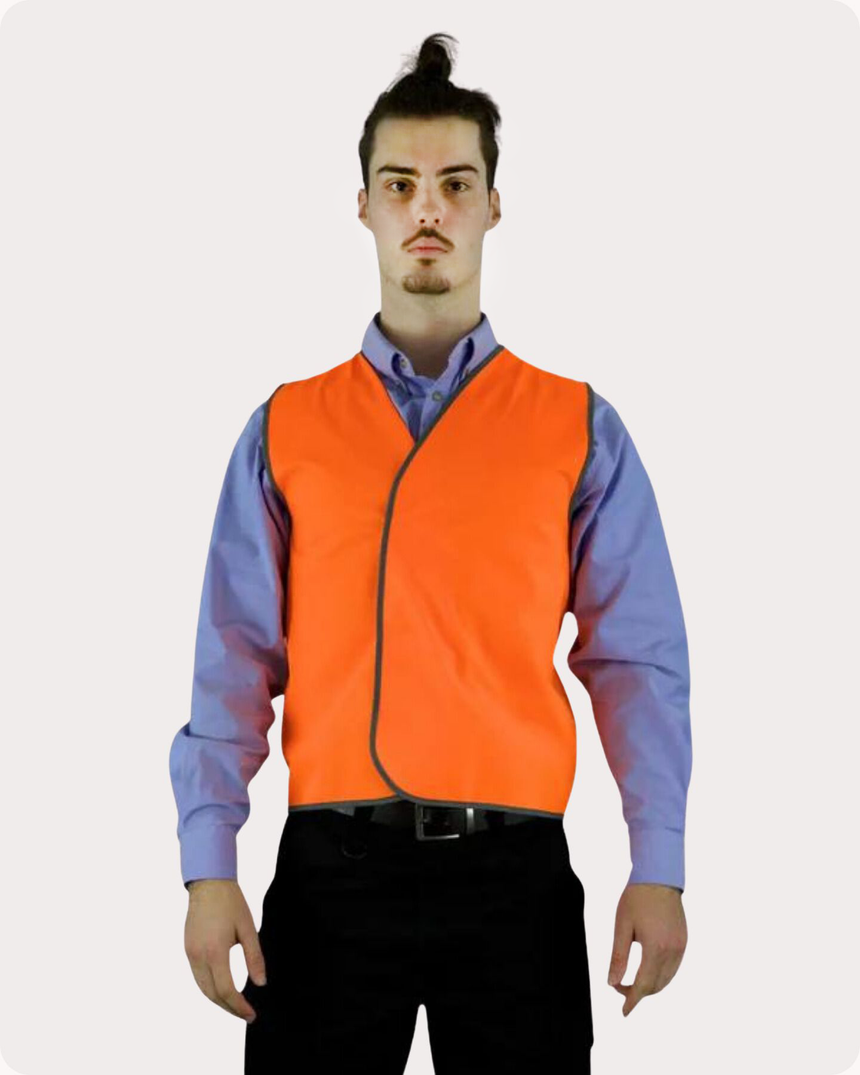 Hi Vis Safety Vest 12VON (5 Parcks) Vests Canura