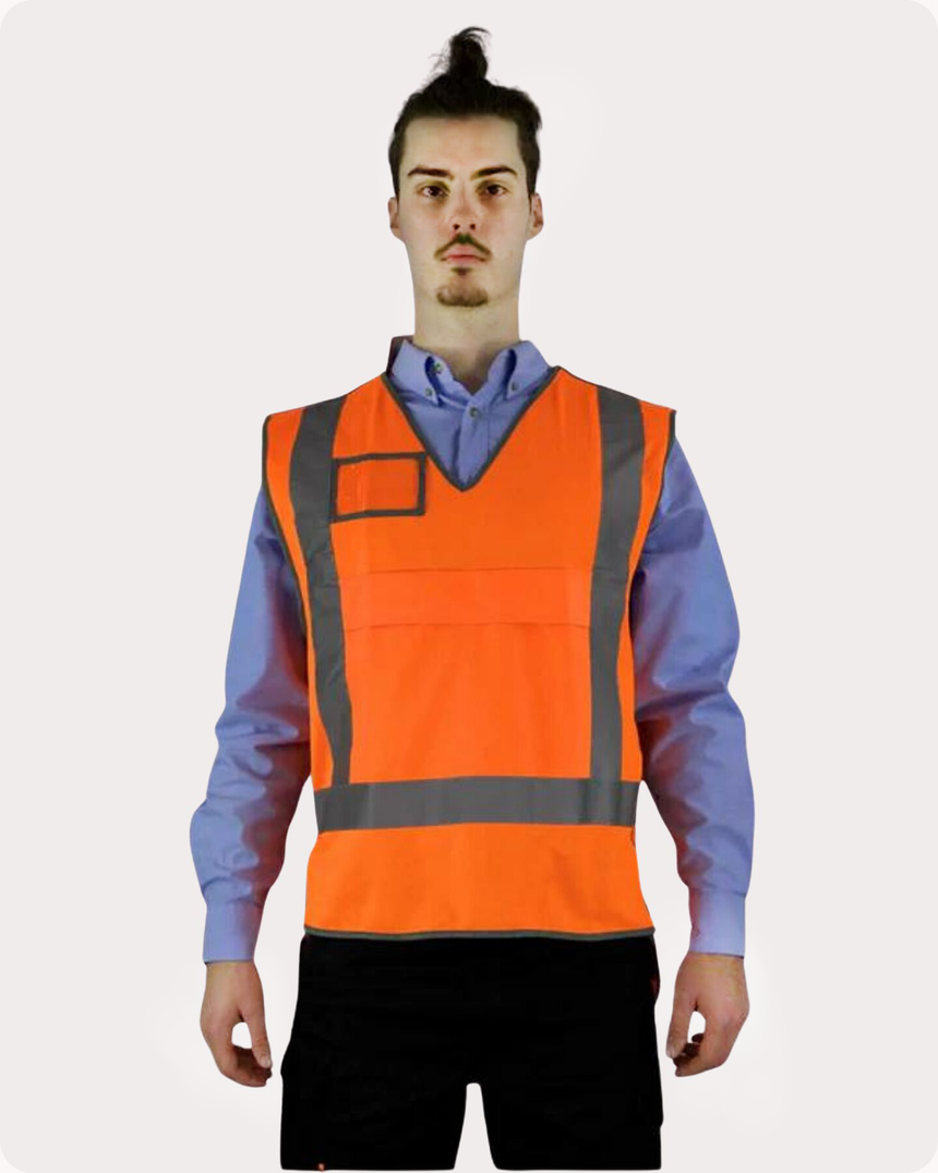 Hi Vis Taped Safety Vest 12VOX (3 Packs) Vests Canura
