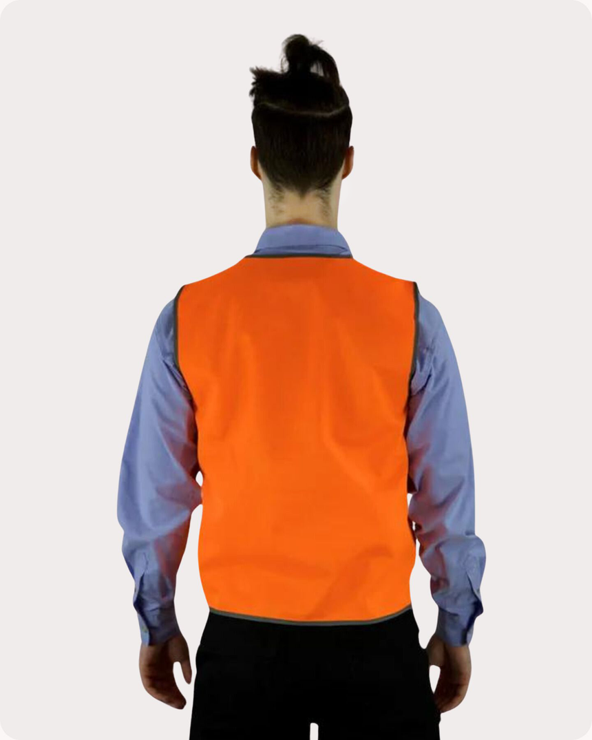Hi Vis Safety Vest 12VON (5 Parcks) Vests Canura