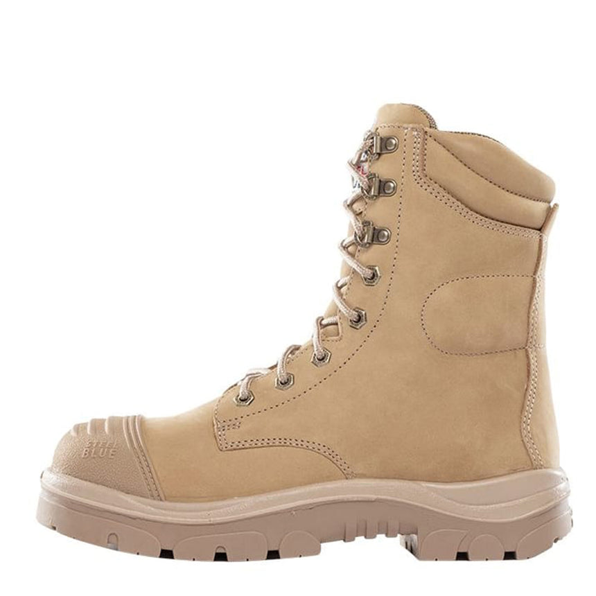 Portland Zip Scuff Cap Work Boots 312654 Elastic Sided Boots Steel Blue