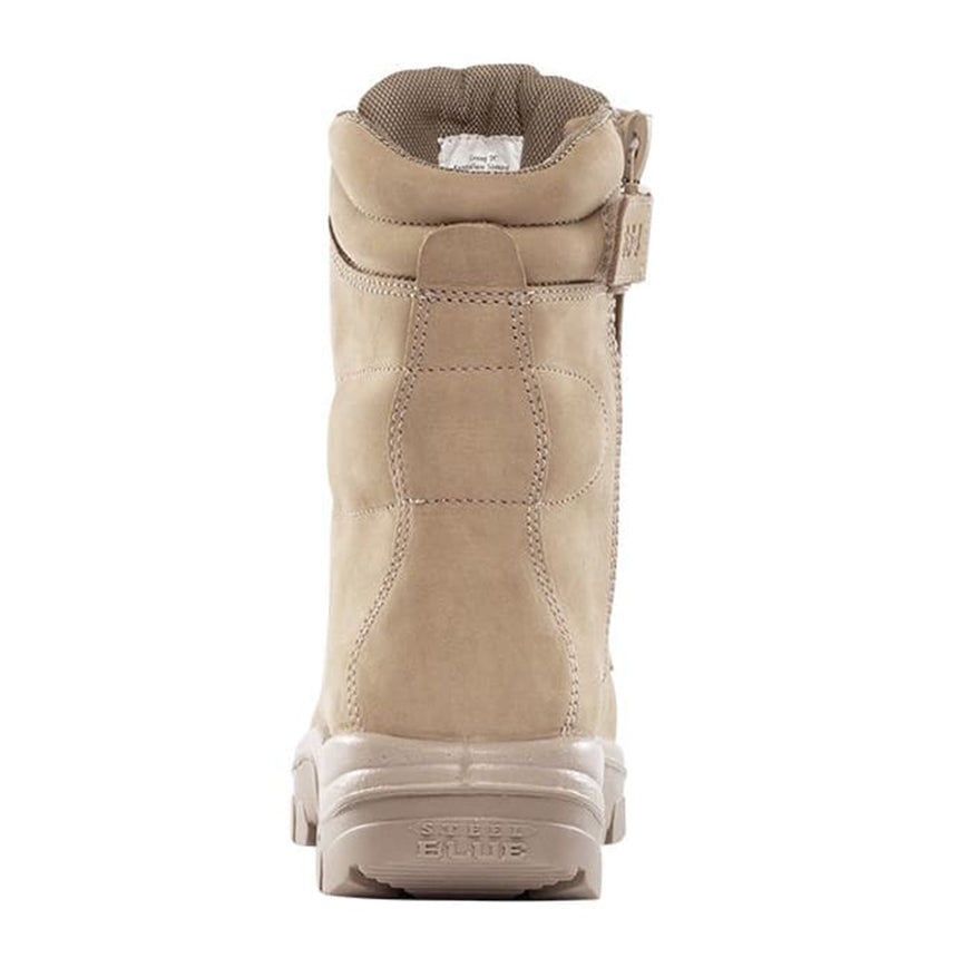 Portland Zip Scuff Cap Work Boots 312654 Elastic Sided Boots Steel Blue