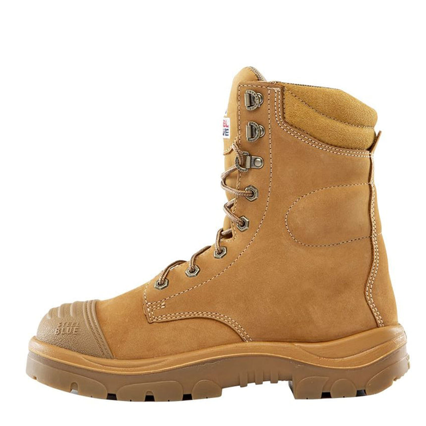 Portland Zip Scuff Cap Work Boots 312654 Elastic Sided Boots Steel Blue