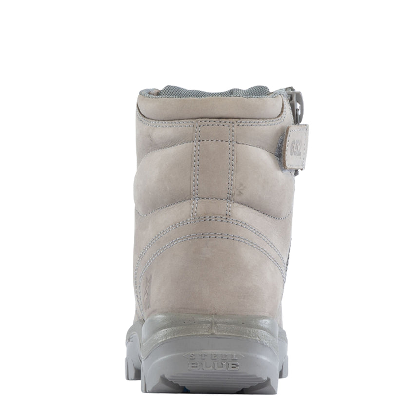 Granite Argyle® Zip: Scuff Cap 312652 Zip Up Boots Steel Blue