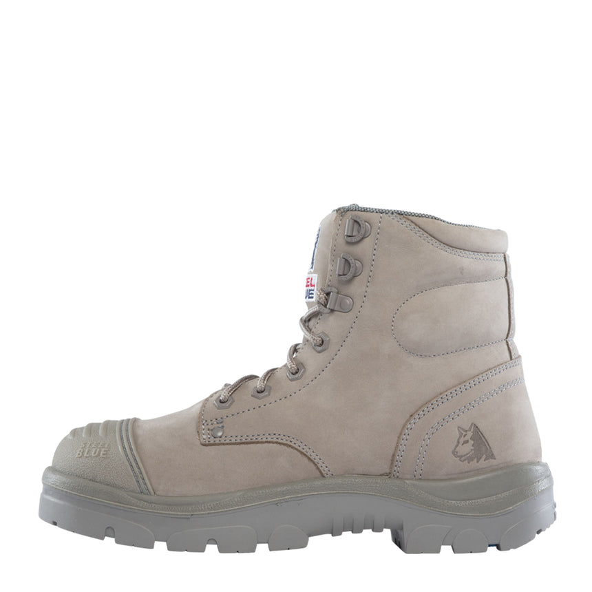 Granite Argyle® Zip: Scuff Cap 312652 Zip Up Boots Steel Blue