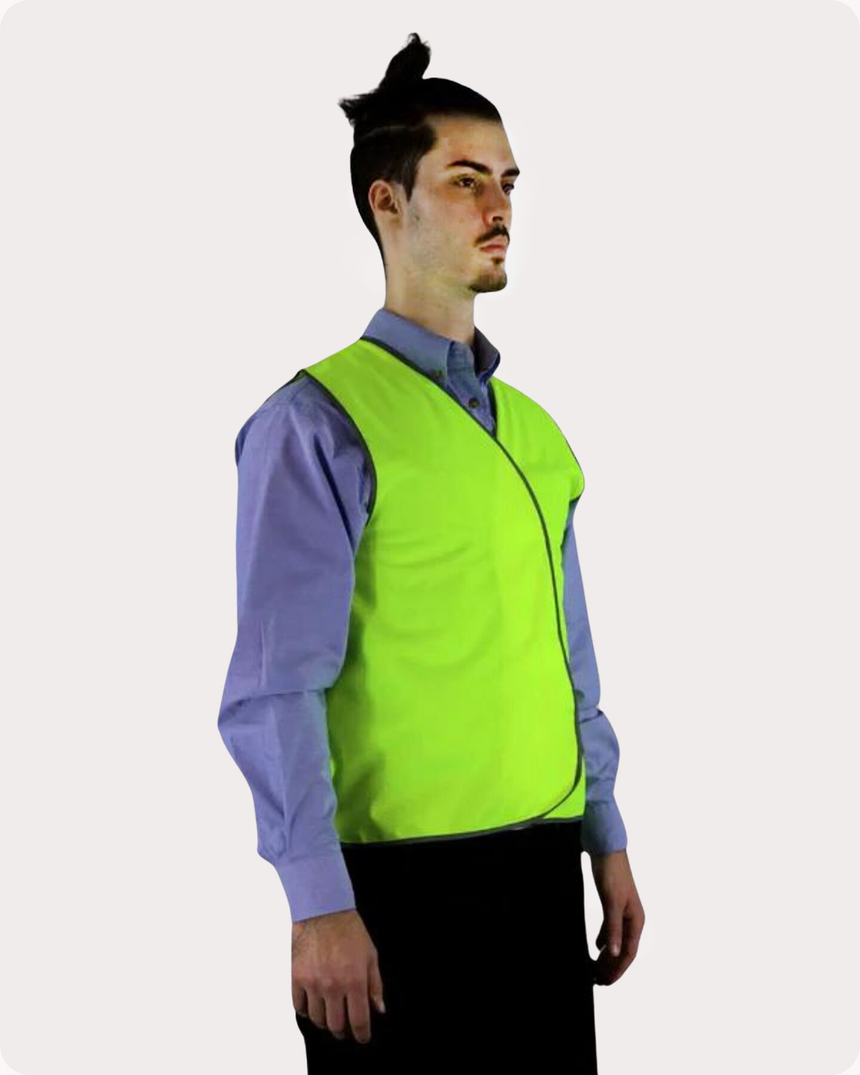 Hi Vis Safety Vest 12VYN (5 Packs) Vests Canura