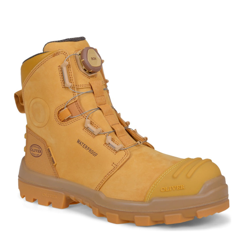 Oliver AT 54-532FLS 150mm Wheat BOA Boot BOA Boot Oliver Mens AU 7