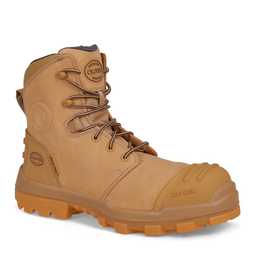 Oliver AT 54-552Z 150mm Stone Zip Sided Boot Zip Sided Boot Oliver Mens AU 6