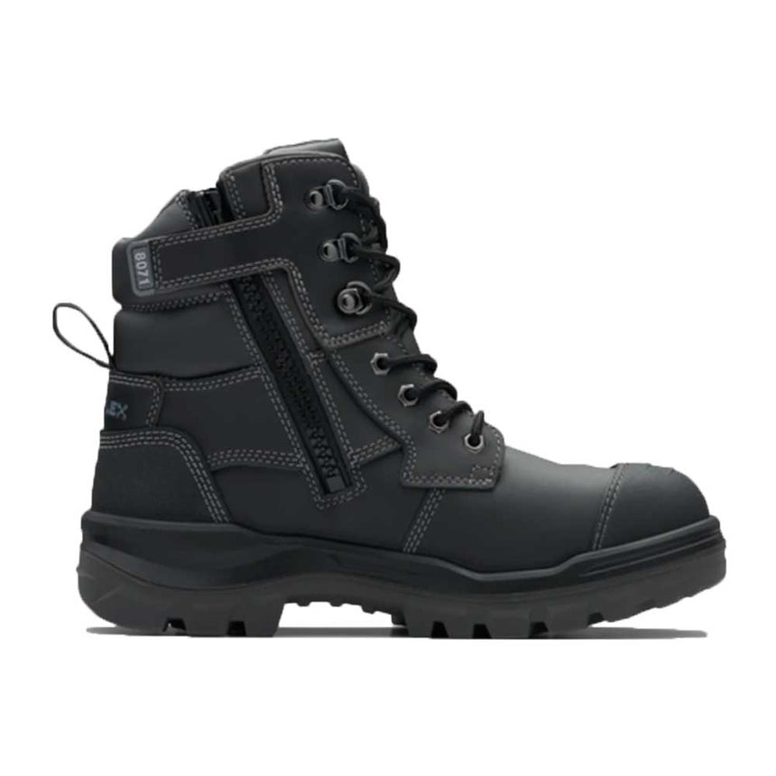 8071 Unisex Rotoflex Zip Safety Boots Zip Up Boots Blundstone
