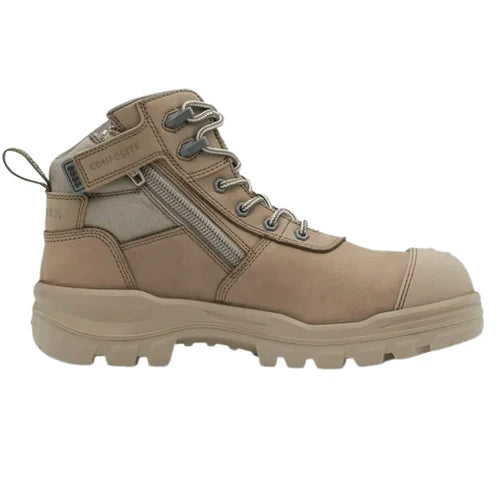 8553 Unisex RotoFlex Safety Boots Zip Up Boots Blundstone