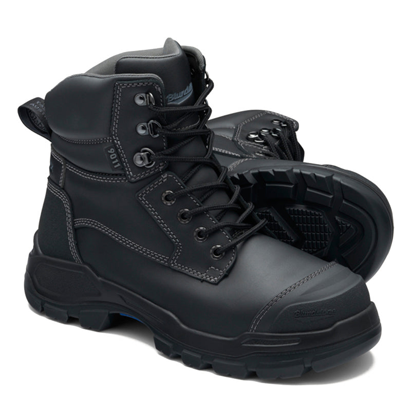 9011 Unisex Rotoflex Safety Boots Zip Up Boots Blundstone