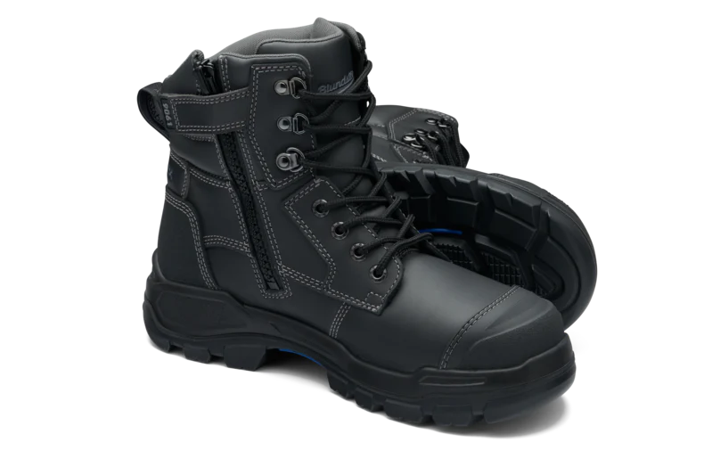 9061 Unisex RotoFlex Safety Boots Zip Up Boots Blundstone