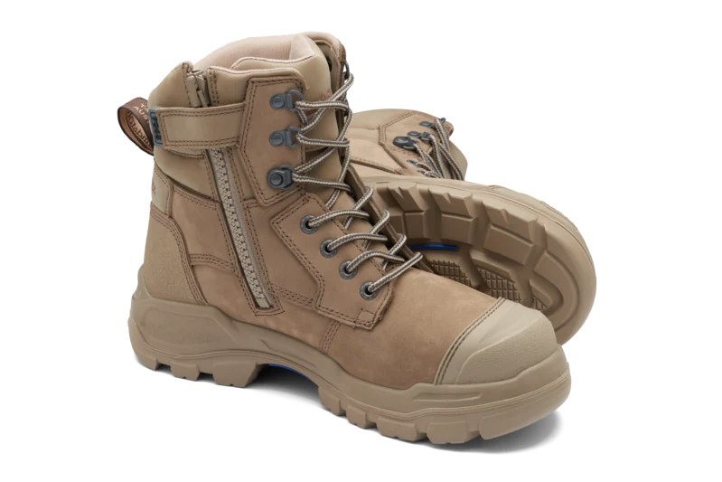 9063 Unisex RotoFlex Safety Boots Zip Up Boots Blundstone