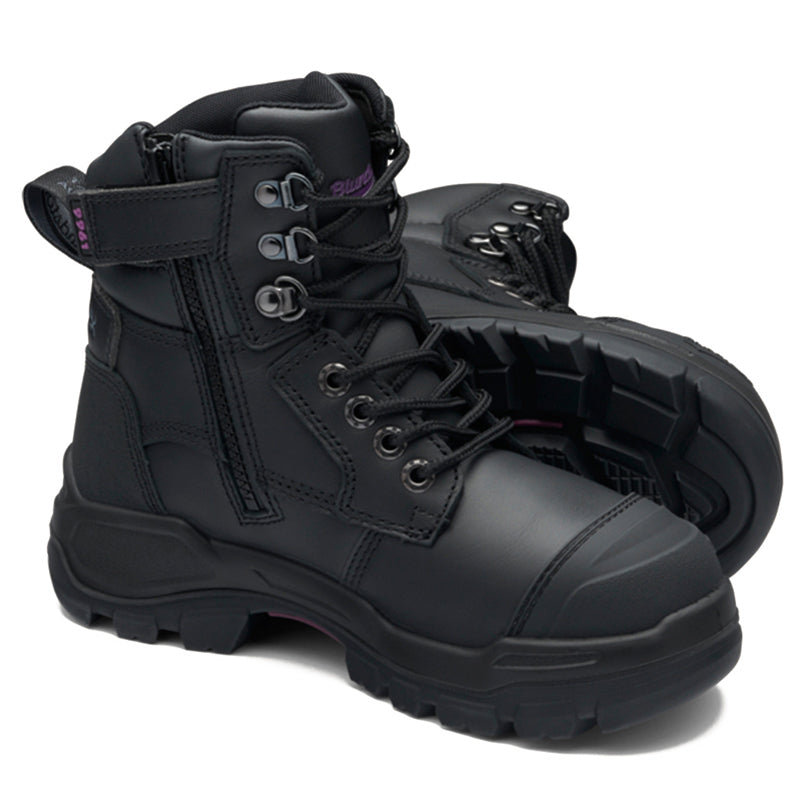 9961 Women's Rotoflex Safety Boots Zip Up Boots Blundstone
