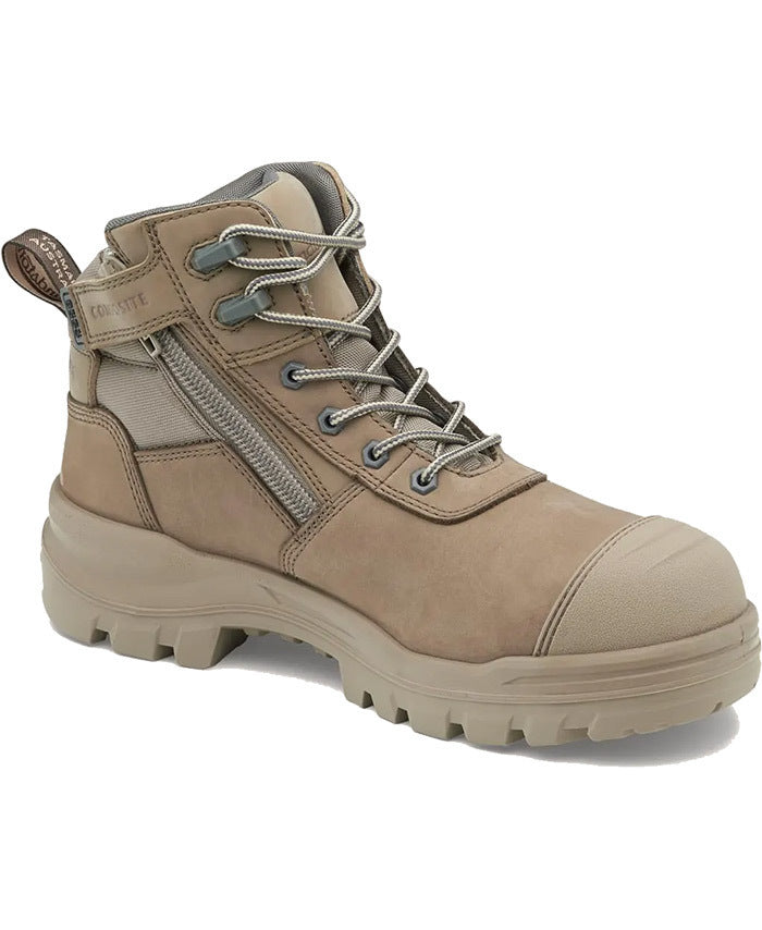 8553 Unisex RotoFlex Safety Boots Zip Up Boots Blundstone
