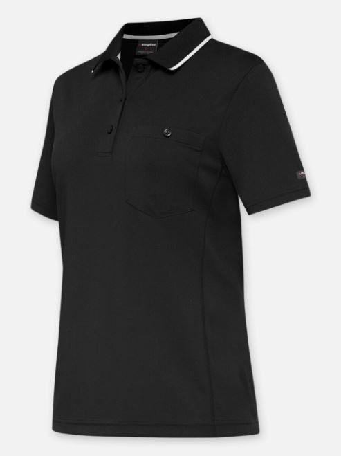 Workcool Womens Hyperfreeze Spliced Polo Polos KingGee