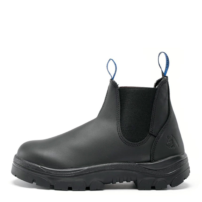 Hobart TPU/Soft Toe Work Boot 310101 Elastic Sided Boots Steel Blue