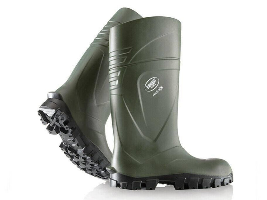 Green Steplite X PU Safety Gumboots Gumboots Bekina