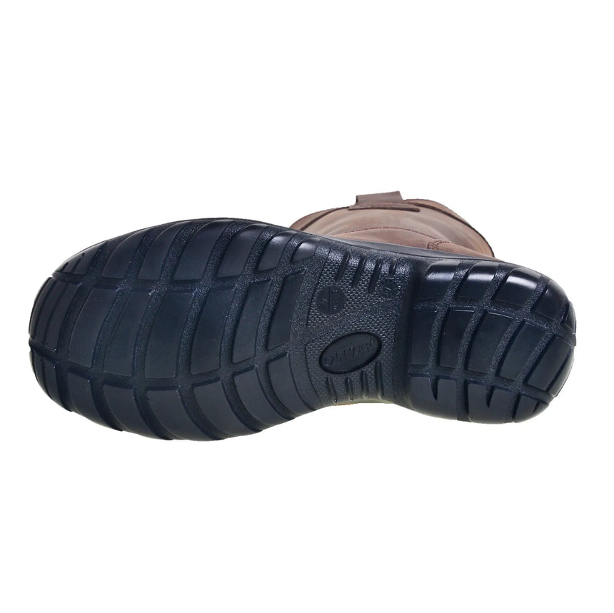250mm Brown Pull On Riggers Boots 34692 Pull On Boots Oliver