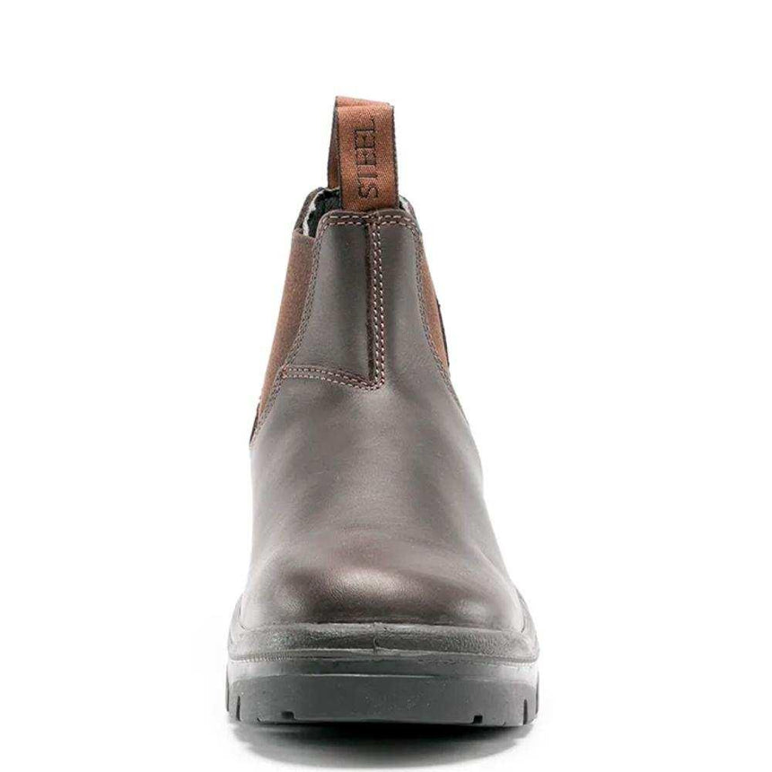 Hobart TPU/Soft Toe Work Boot 310101 Elastic Sided Boots Steel Blue