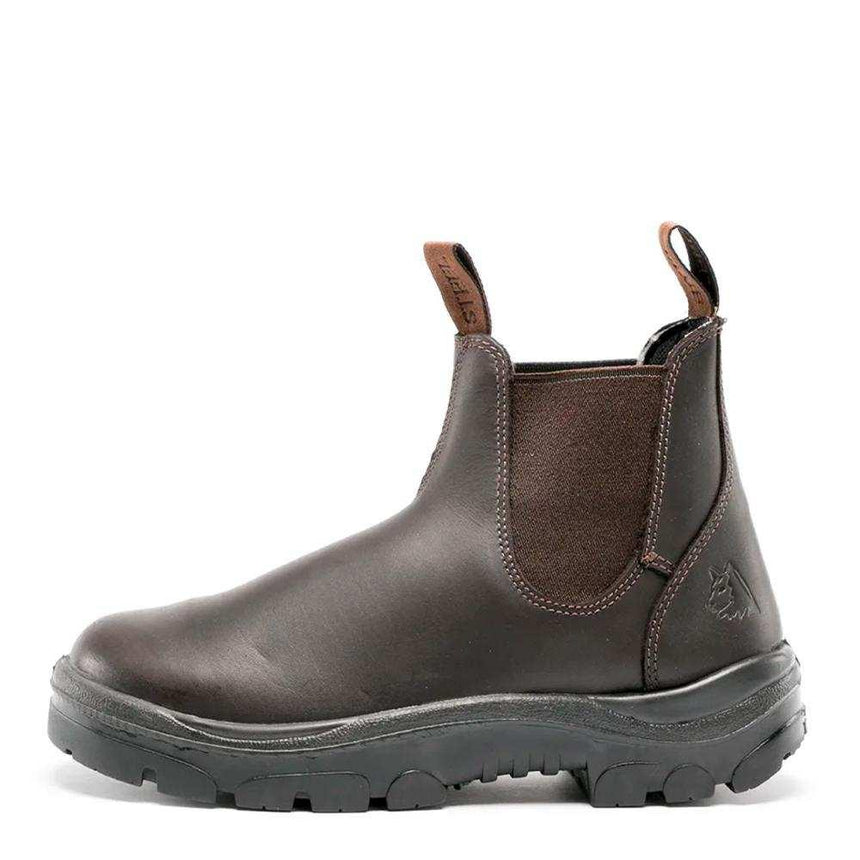 Hobart TPU/Soft Toe Work Boot 310101 Elastic Sided Boots Steel Blue