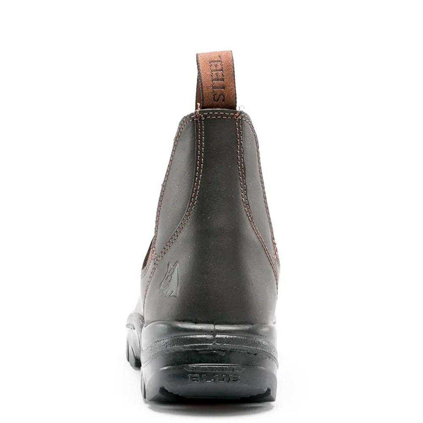 Hobart TPU/Soft Toe Work Boot 310101 Elastic Sided Boots Steel Blue