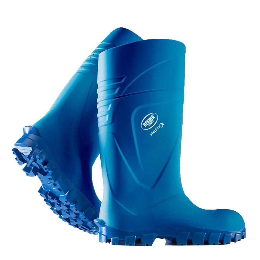 Blue Steplite X PU Safety Gumboots Gumboots Bekina