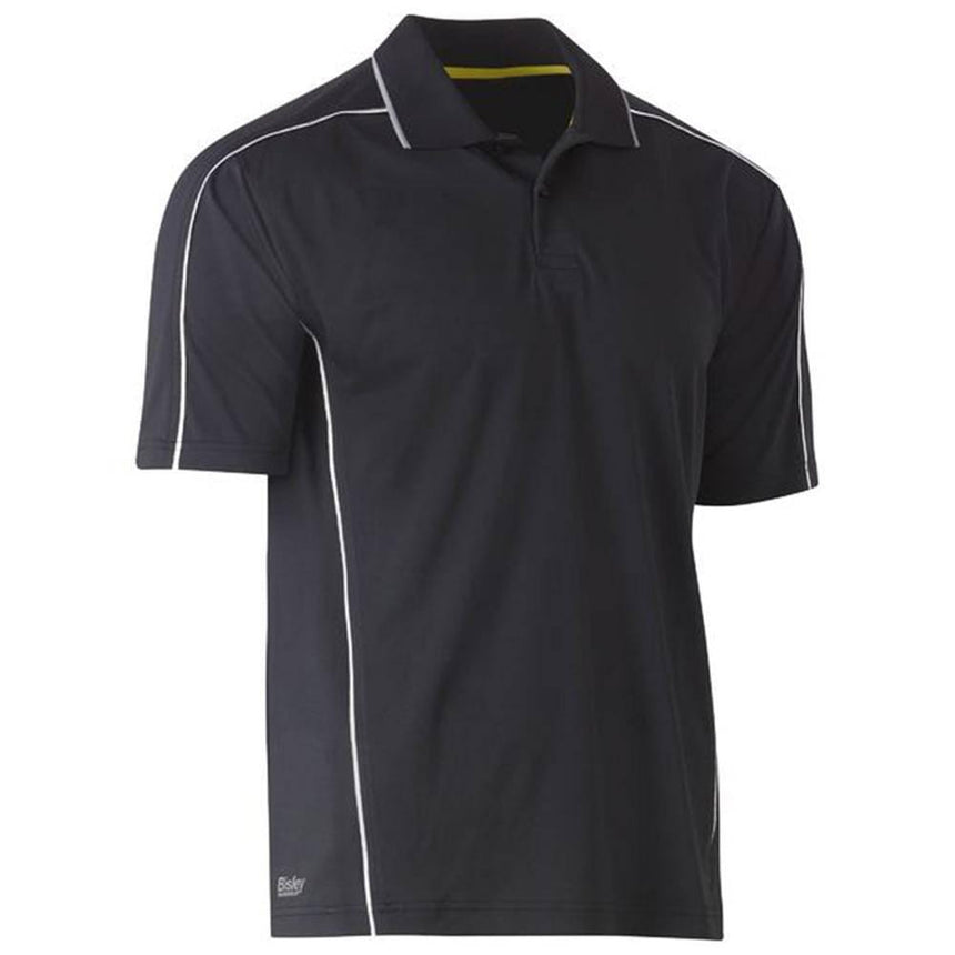 Cool Mesh Polo With Reflective Piping BK1425 Polos Bisley