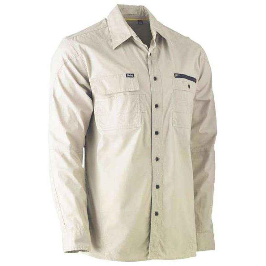 Flex And Move™ Utility Long Sleeve Work Shirt BS6144 Shirts Bisley