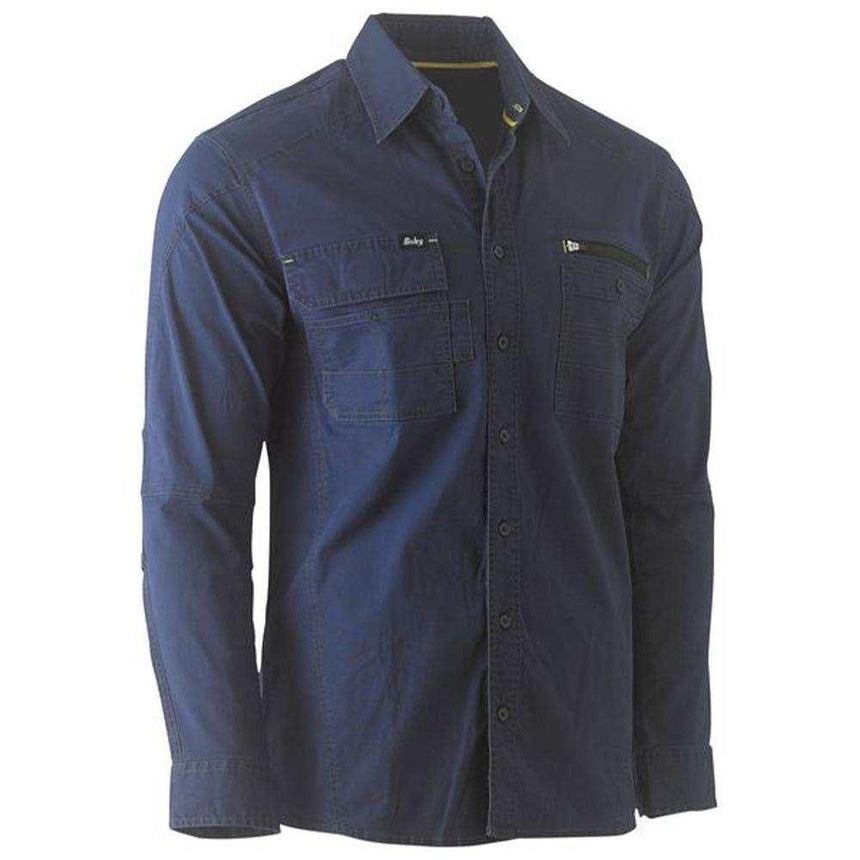Flex And Move™ Utility Long Sleeve Work Shirt BS6144 Shirts Bisley