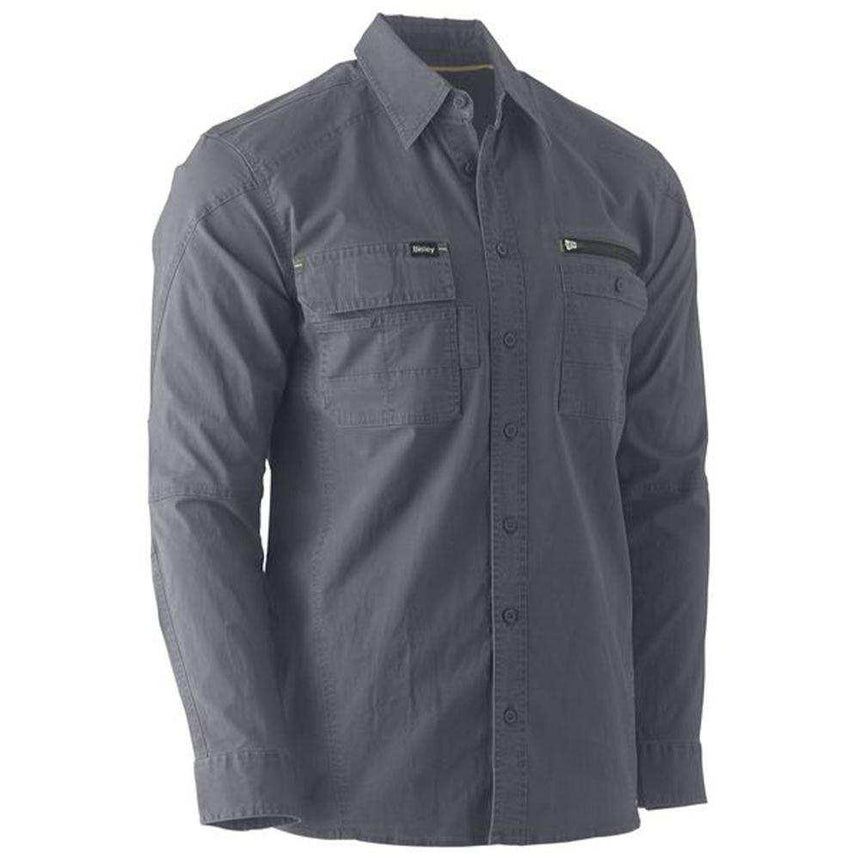 Flex And Move™ Utility Long Sleeve Work Shirt BS6144 Shirts Bisley