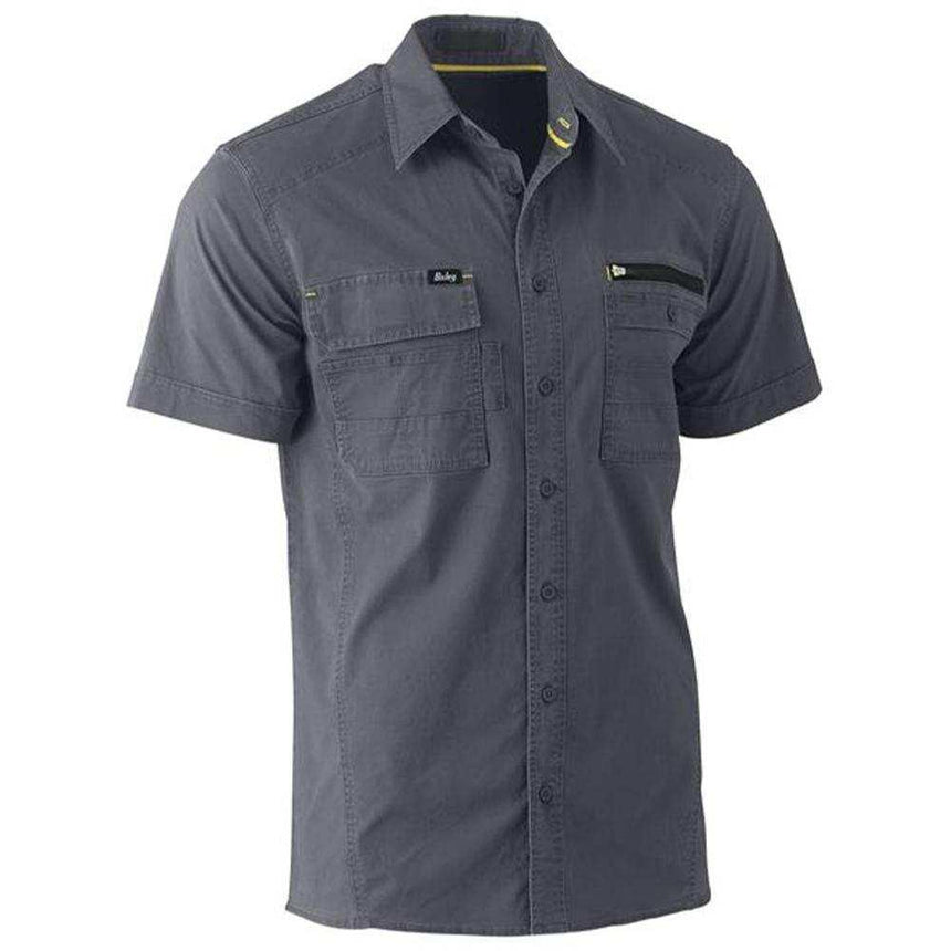 Flex And Move™ Utility Short Sleeve Work Shirt BS1144 Shirts Bisley
