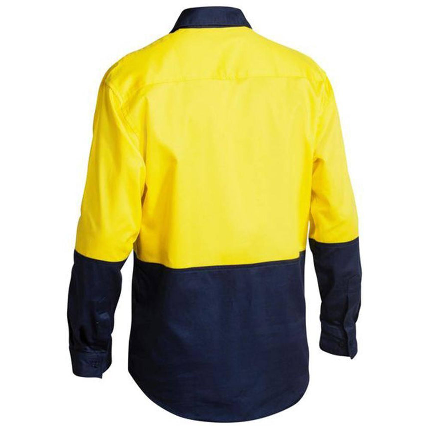 Hi Vis Closed Front Drill Shirt BSC6267 Shirts Bisley