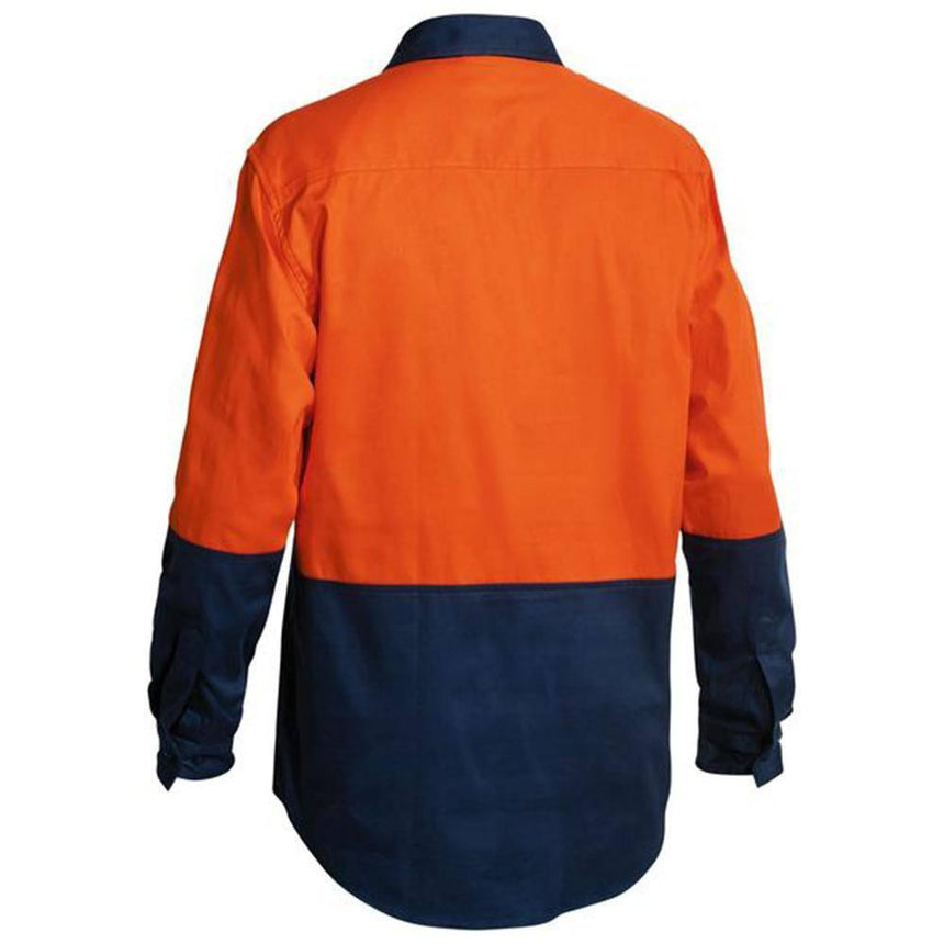 Hi Vis Closed Front Drill Shirt BSC6267 Shirts Bisley