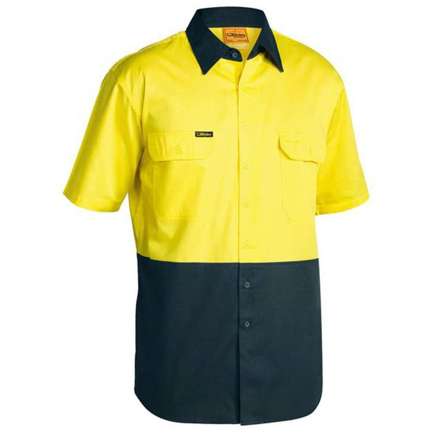 Hi Vis Cool Lightweight Drill Shirt BS1895 Shirts Bisley