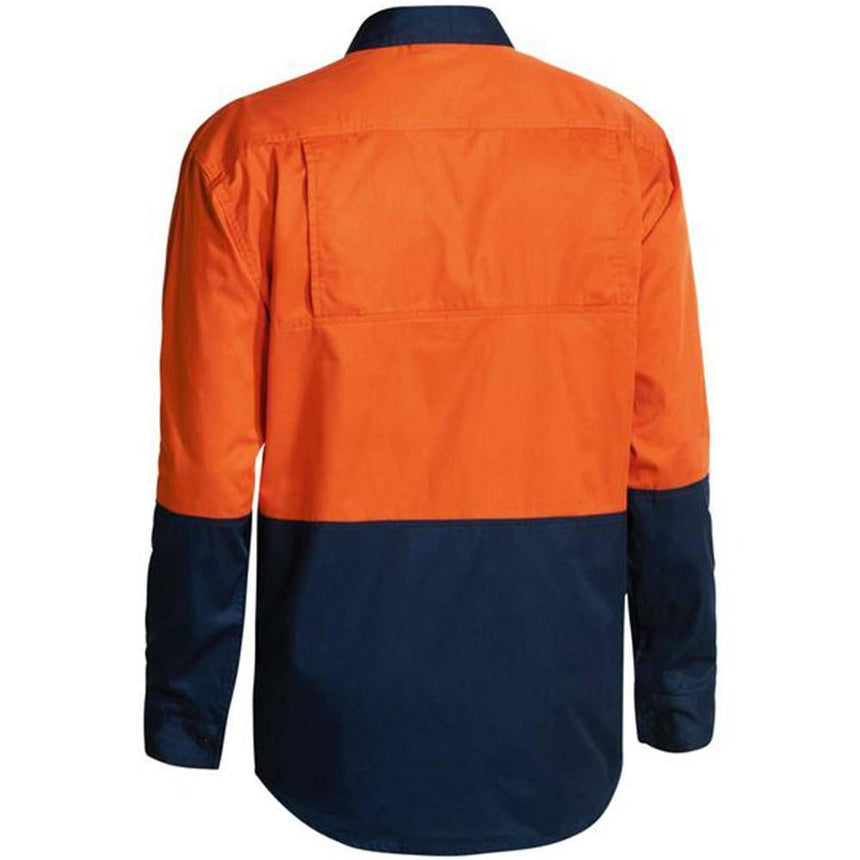 Hi Vis Cool Lightweight Drill Shirt BS6895 Shirts Bisley