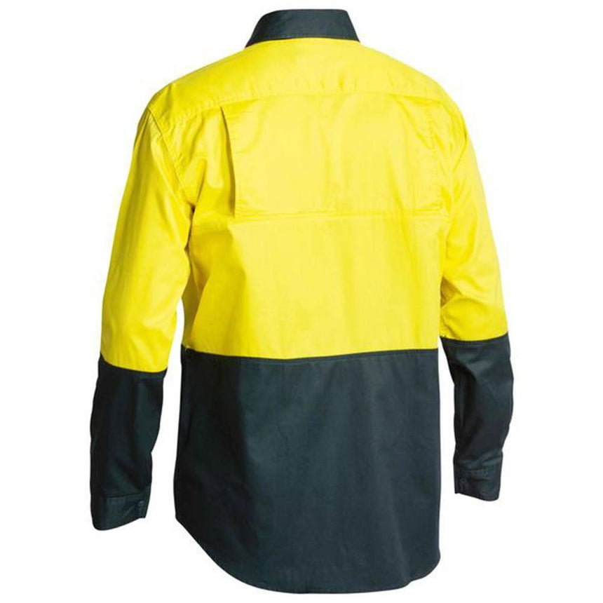 Hi Vis Cool Lightweight Drill Shirt BS6895 Shirts Bisley