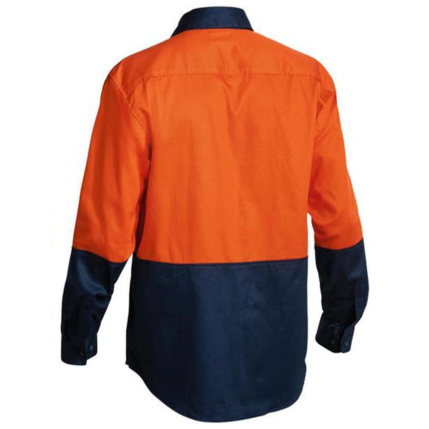 Hi Vis Drill Long Sleeve Shirt BS6267 Shirts Bisley