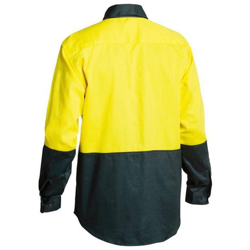 Hi Vis Drill Long Sleeve Shirt BS6267 Shirts Bisley