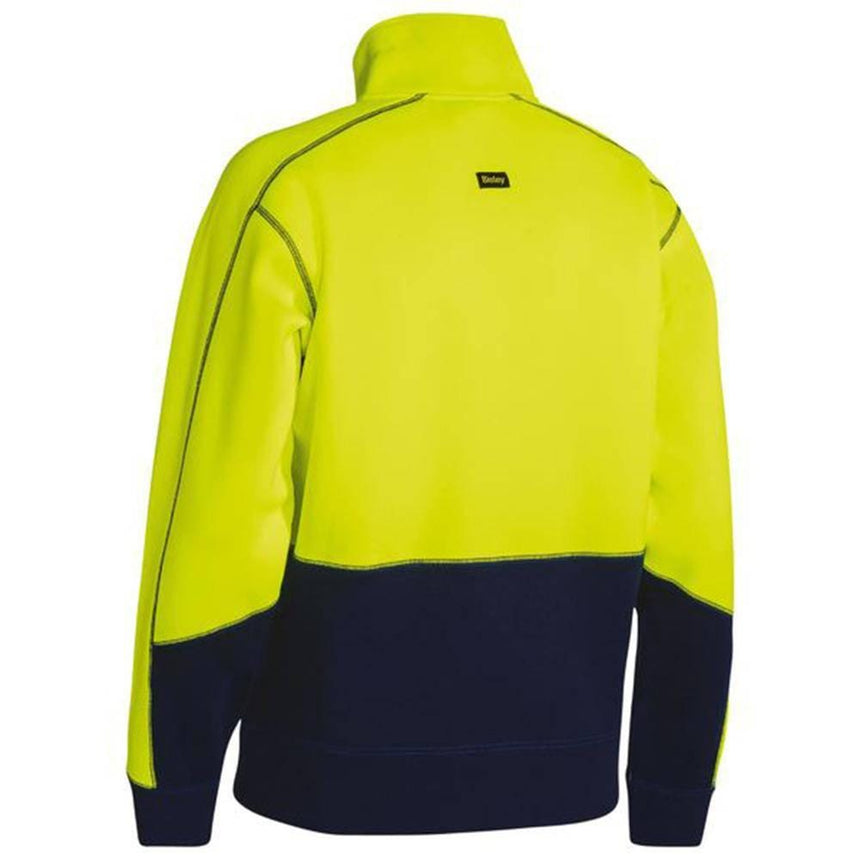 Hi-Vis Fleece 1/4 Zip Pullover BK6989 Sweaters Bisley