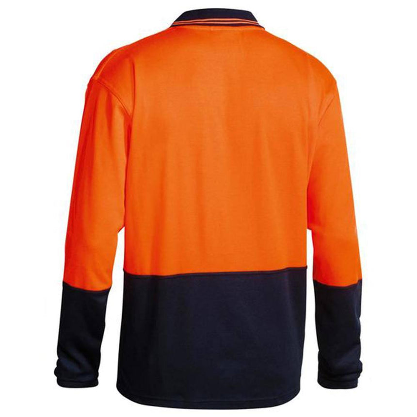 Hi Vis Long Sleeve Polo Shirt BK6234 Polos Bisley
