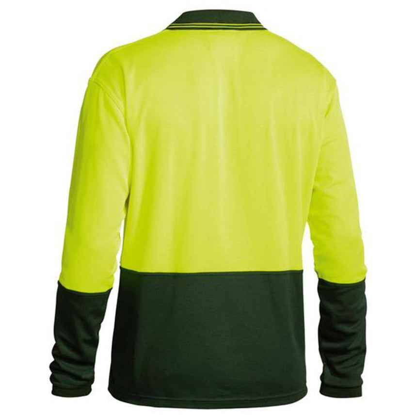 Hi Vis Long Sleeve Polo Shirt BK6234 Polos Bisley