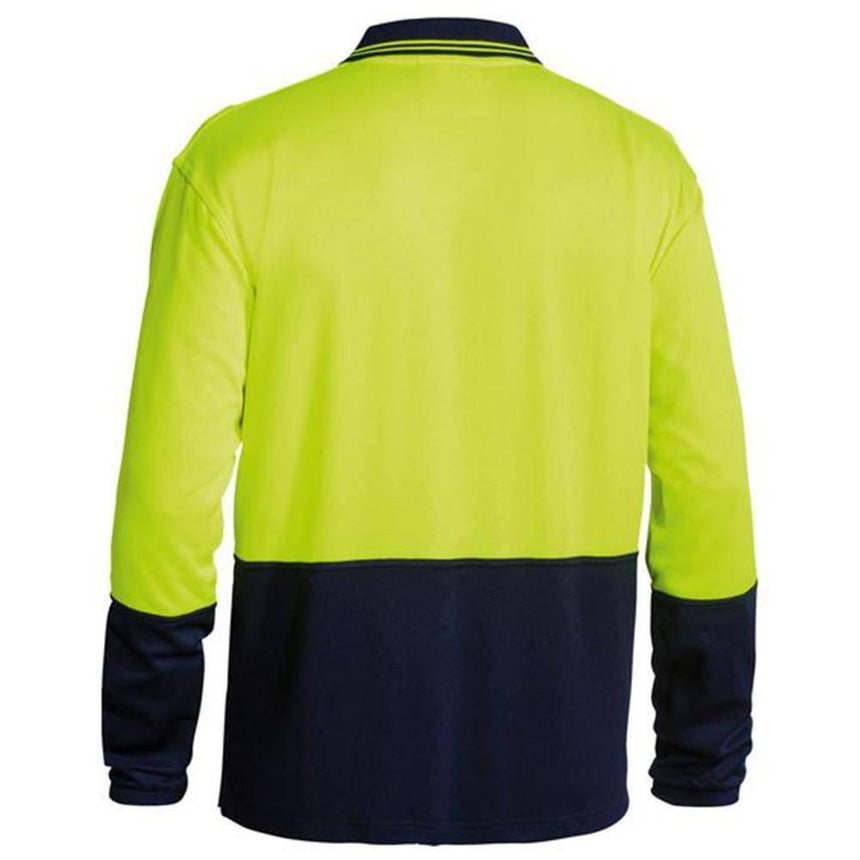 Hi Vis Long Sleeve Polo Shirt BK6234 Polos Bisley