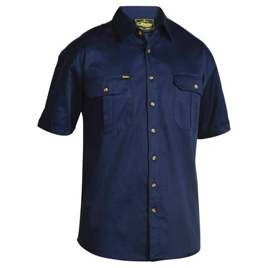 Original Cotton Drill Short Sleeve Shirt BS1433 Shirts Bisley