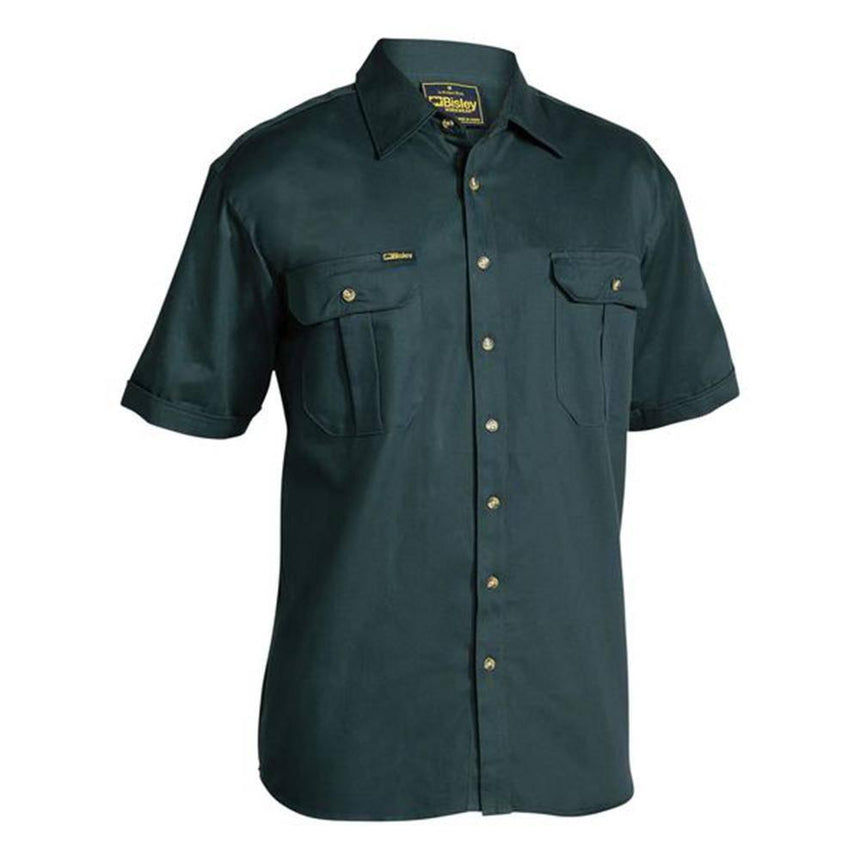 Original Cotton Drill Short Sleeve Shirt BS1433 Shirts Bisley