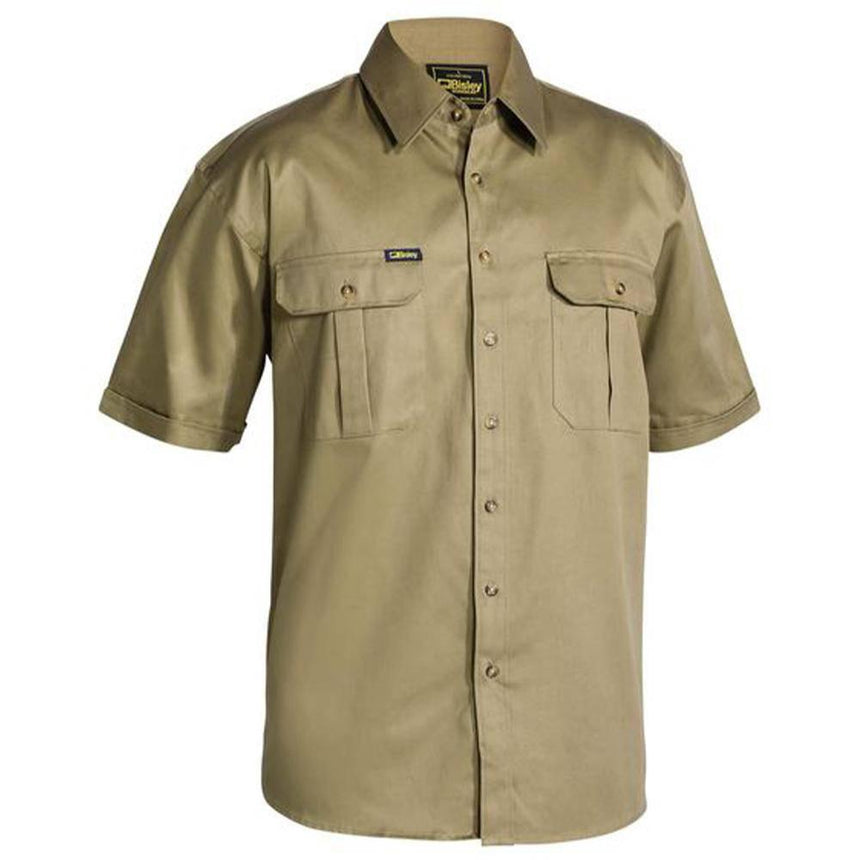 Original Cotton Drill Short Sleeve Shirt BS1433 Shirts Bisley