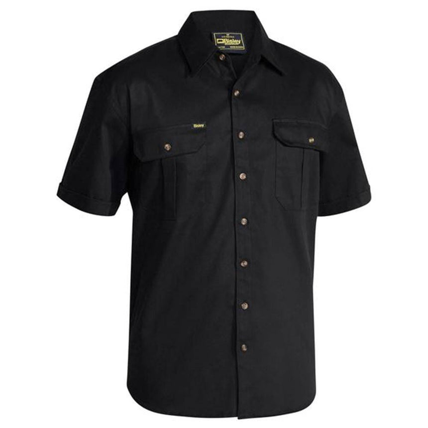Original Cotton Drill Short Sleeve Shirt BS1433 Shirts Bisley