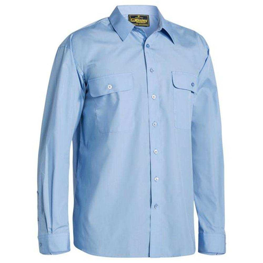 Permanent Press Long Sleeve Shirt BS6526 Shirts Bisley