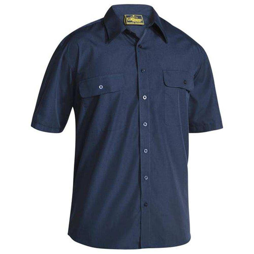 Permanent Press Short Sleeve Shirt BS1526 Shirts Bisley