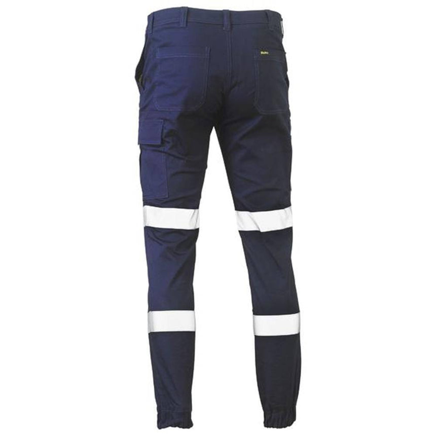 Taped Biomotion Stretch Cotton Drill Cargo Cuffed Pants BPC6028T Pants Bisley